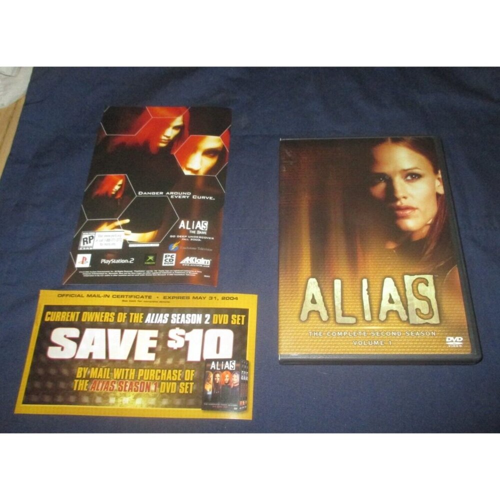 Alias the Second Season Volume 1 (DVD, 2012, 2-Disc Set)